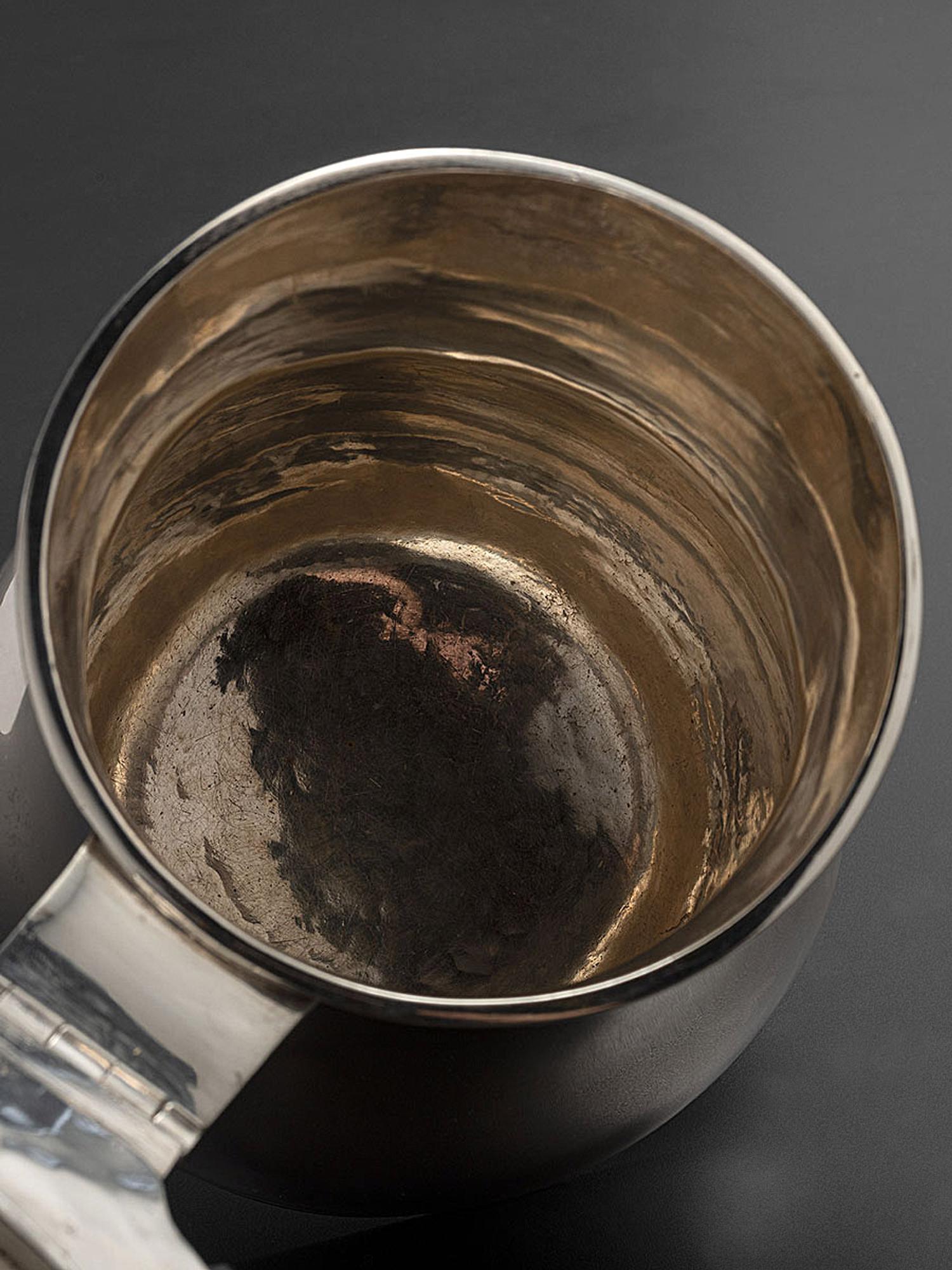An Important American Silver Tankard