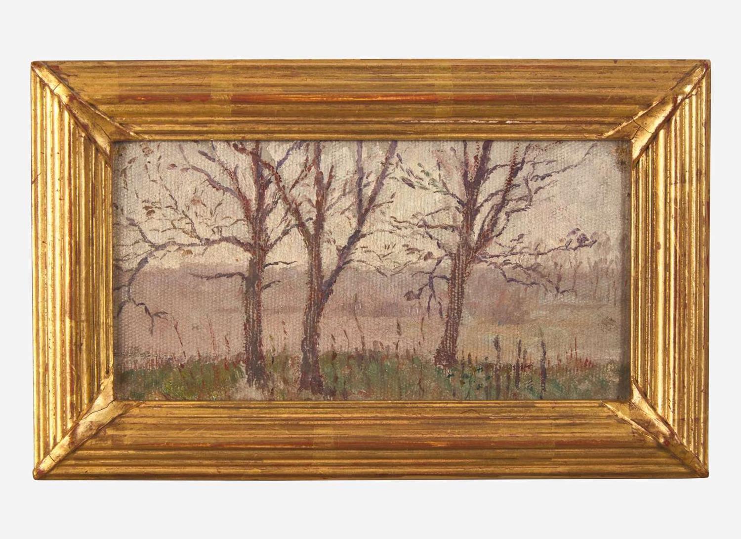 Arthur B. Davies (American, 1862–1928) - A Group of Three Landscape Scenes
