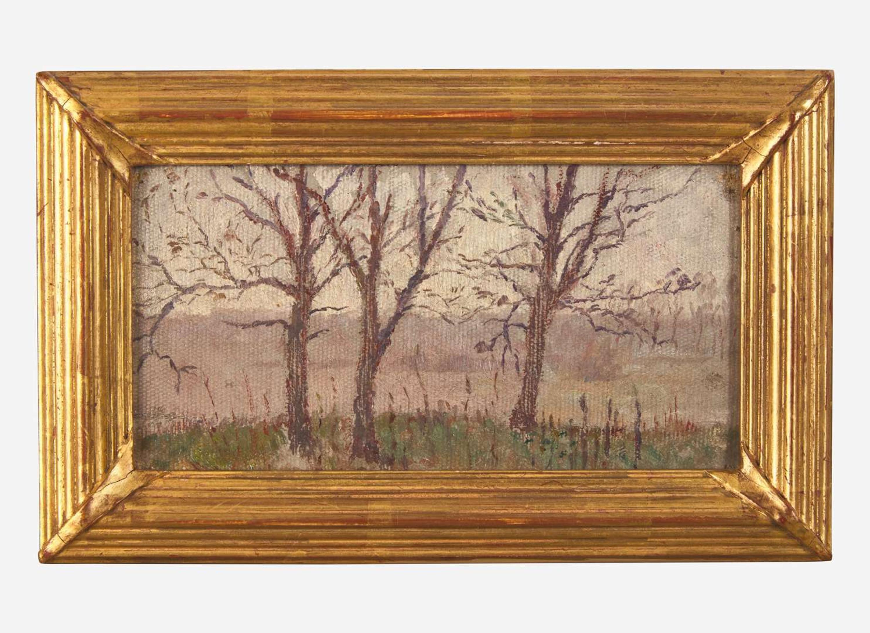 Arthur B. Davies (American, 1862–1928) - A Group of Three Landscape Scenes