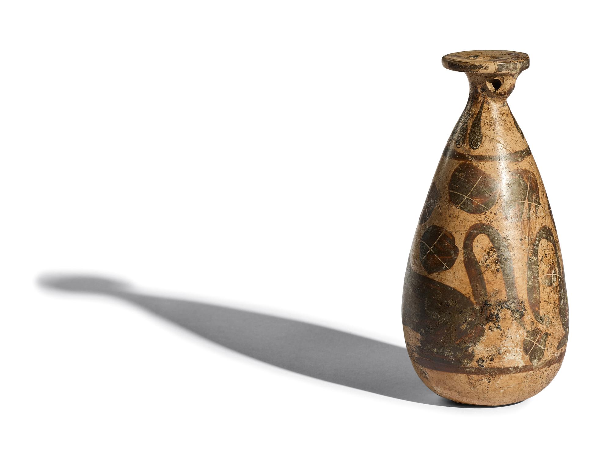 A Corinthian Black-figured Alabastron
