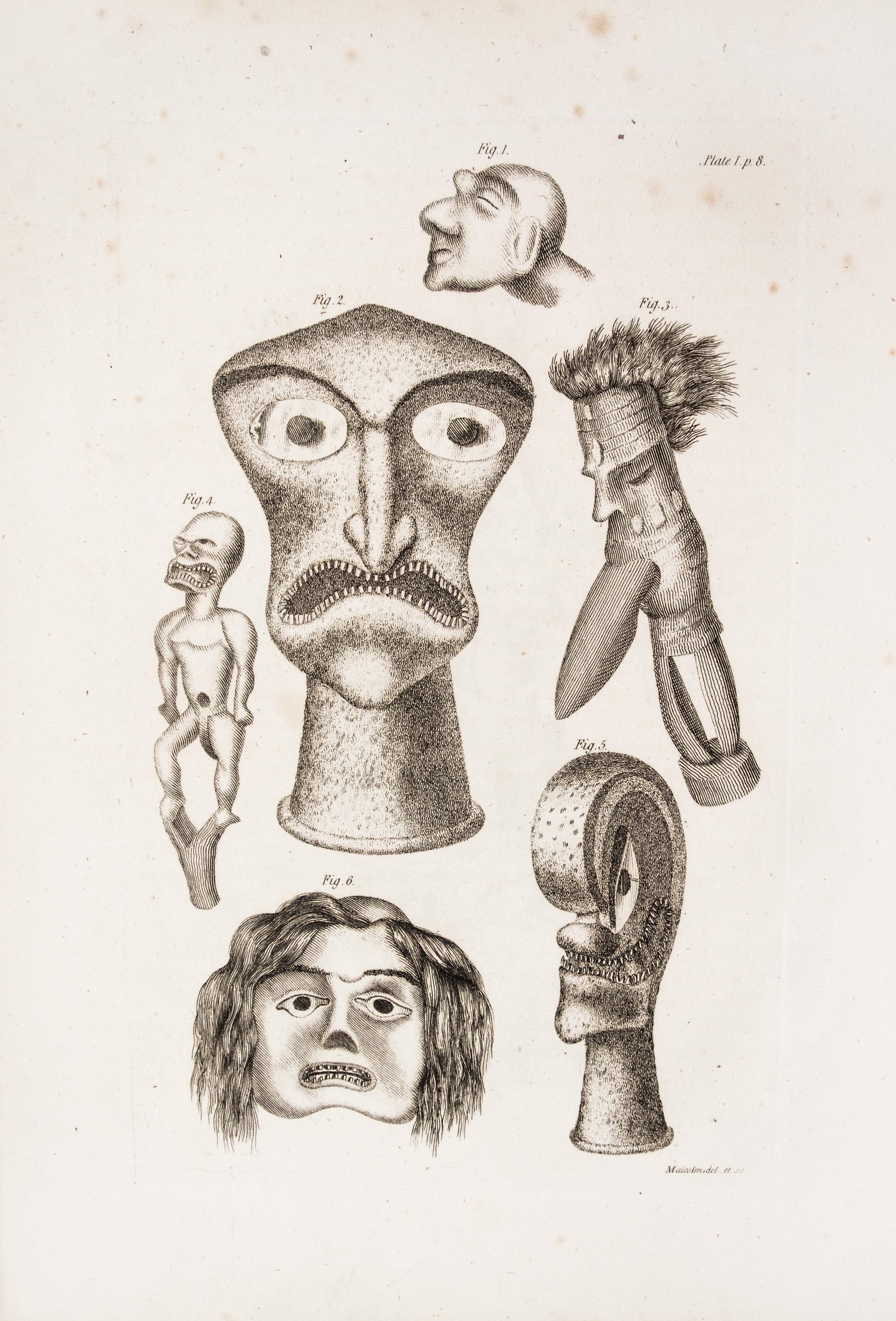 (CARICATURE) MALCOLM, J.P. An Historical Sketch of the Art of Caricaturing. London, 1813.