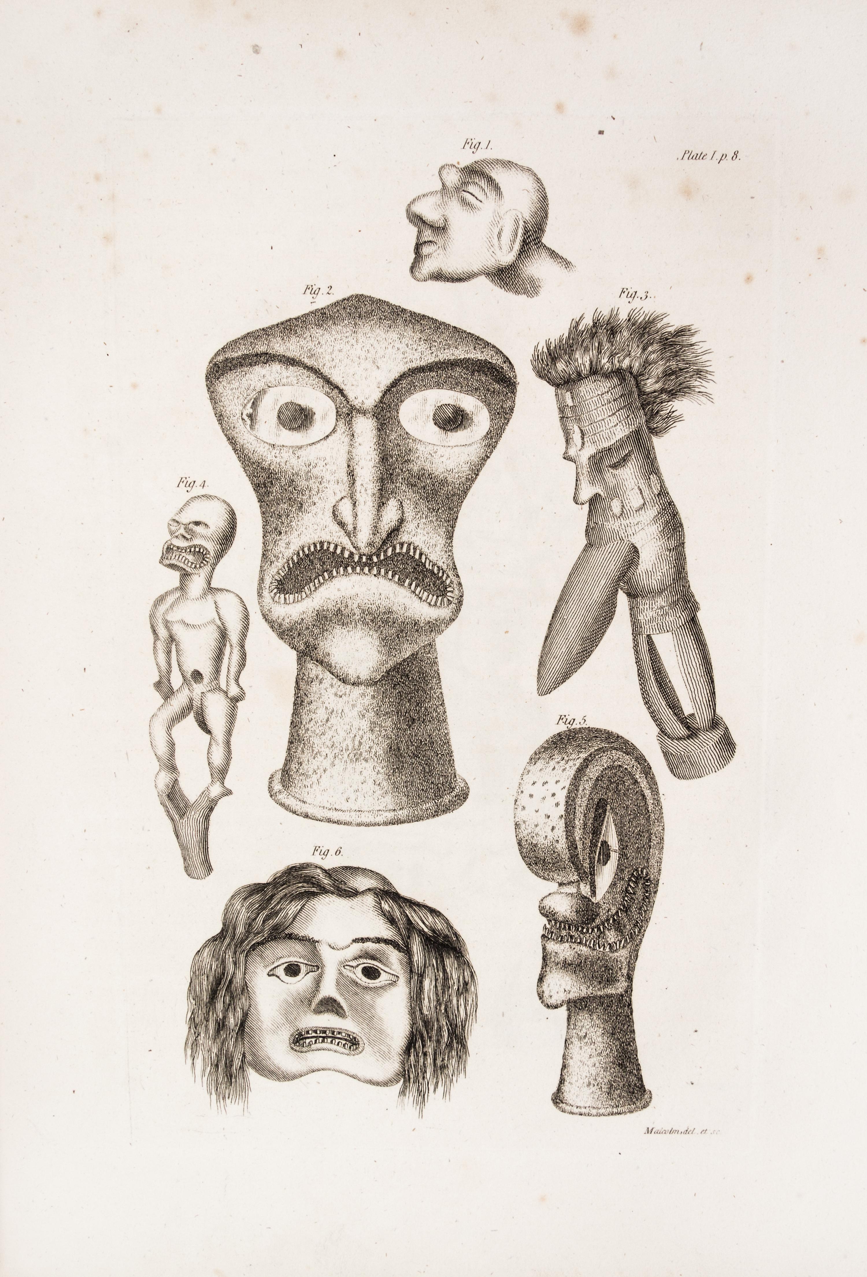 (CARICATURE) MALCOLM, J.P. An Historical Sketch of the Art of Caricaturing. London, 1813.