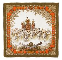 Hermès 90cm Silk Scarf