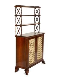 A Regency Rosewood Bookcase