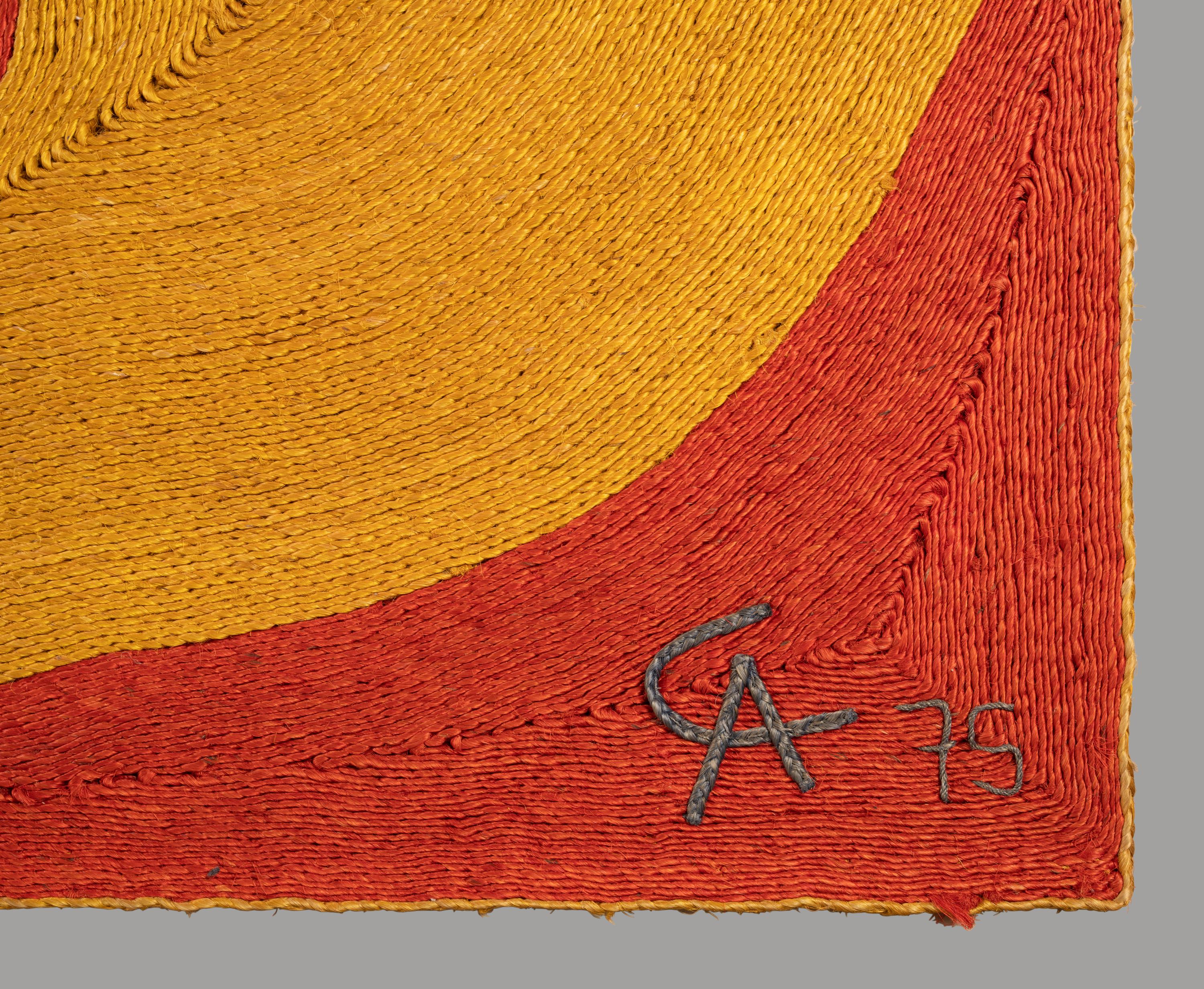 'Sun' Tapestry, c. 1975 Edition 10 of 100 CAC Publications / Bon Art, USA / Guatemala