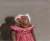 Donald Roller Wilson, (American, b. 1938), Beverly Knew The Signs Of Art Were Primary But She Wouldn't Tell Anyone Because She Wanted T