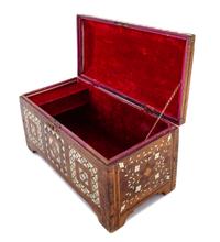 An Ottoman Mother-of-Pearl Inlaid Calligrapher's Chest