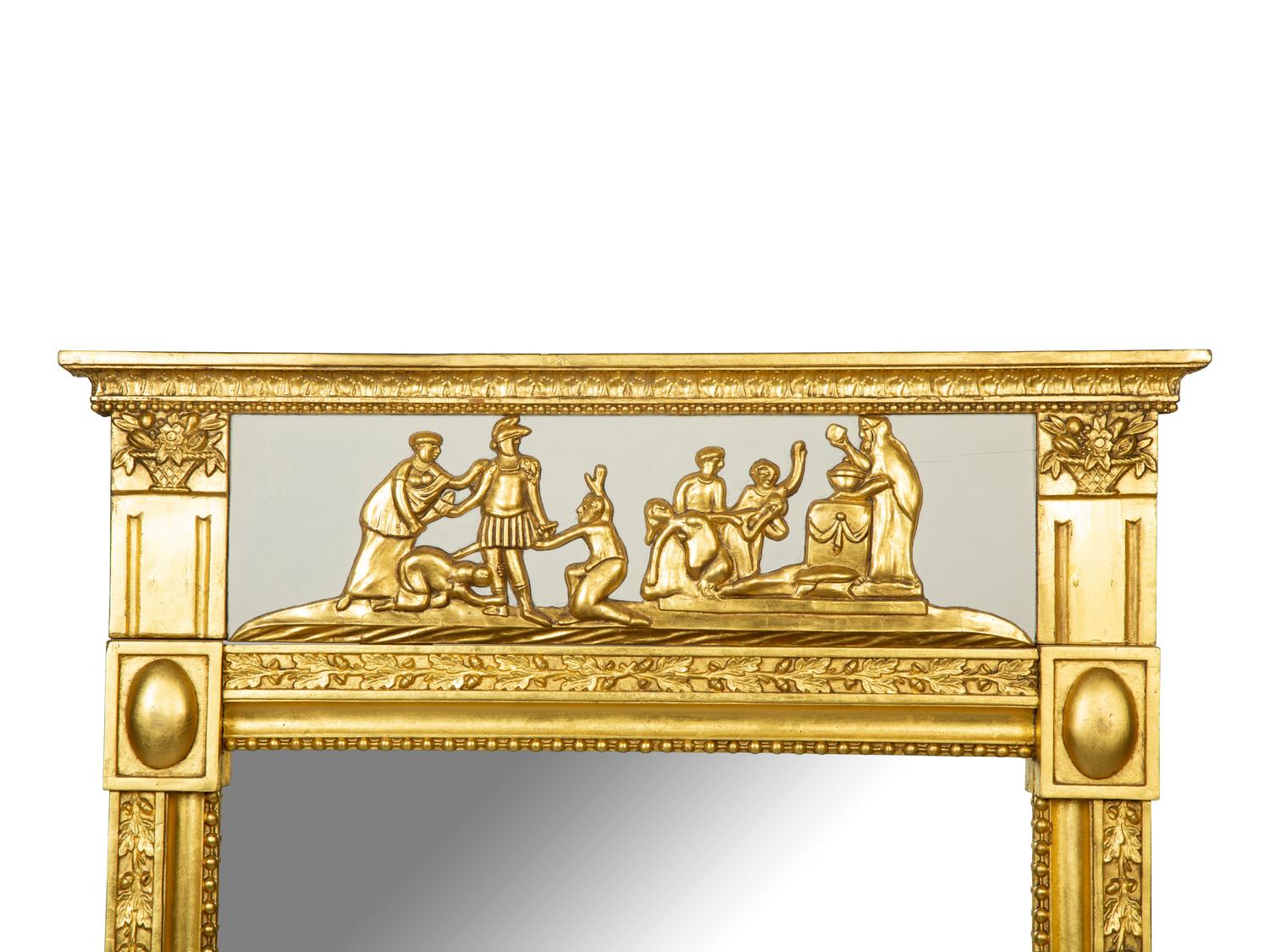 A Regency Giltwood Mirror