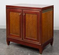 An Art Deco Style Brass Mounted Cabinet Height 36 x width 36 x depth 22 inches. — 20TH CENTURY