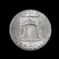A United States 1951-D Benjamin Franklin 50c Coin — PCGS Graded MS63 FBL