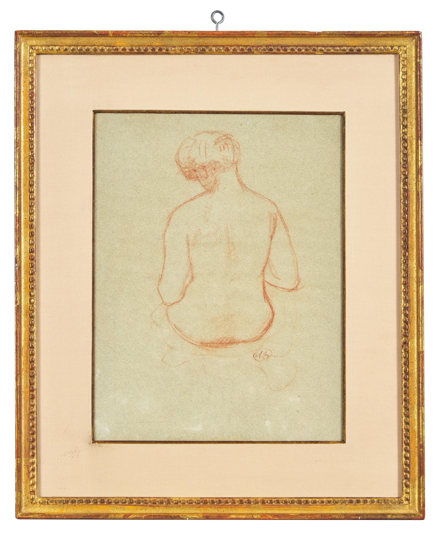 Torse de Femme; t ogether with Nu Assis (A Double-Sided Work), circa 1900