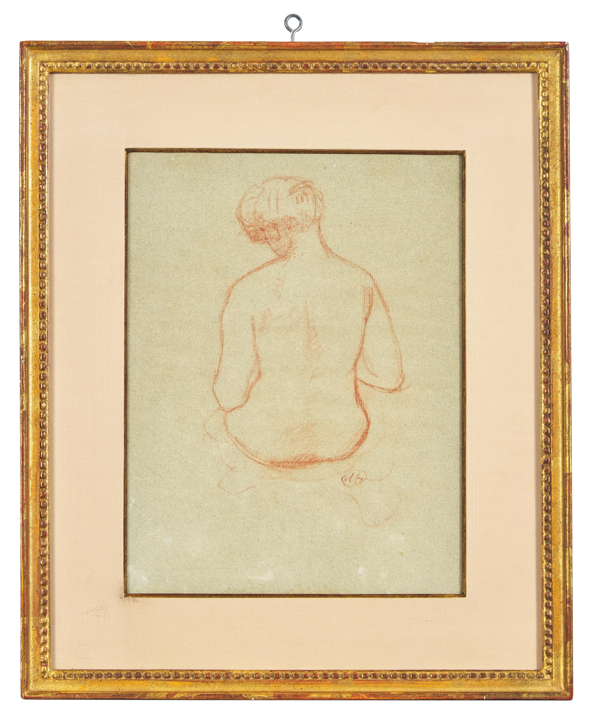 Torse de Femme; t ogether with Nu Assis (A Double-Sided Work), circa 1900