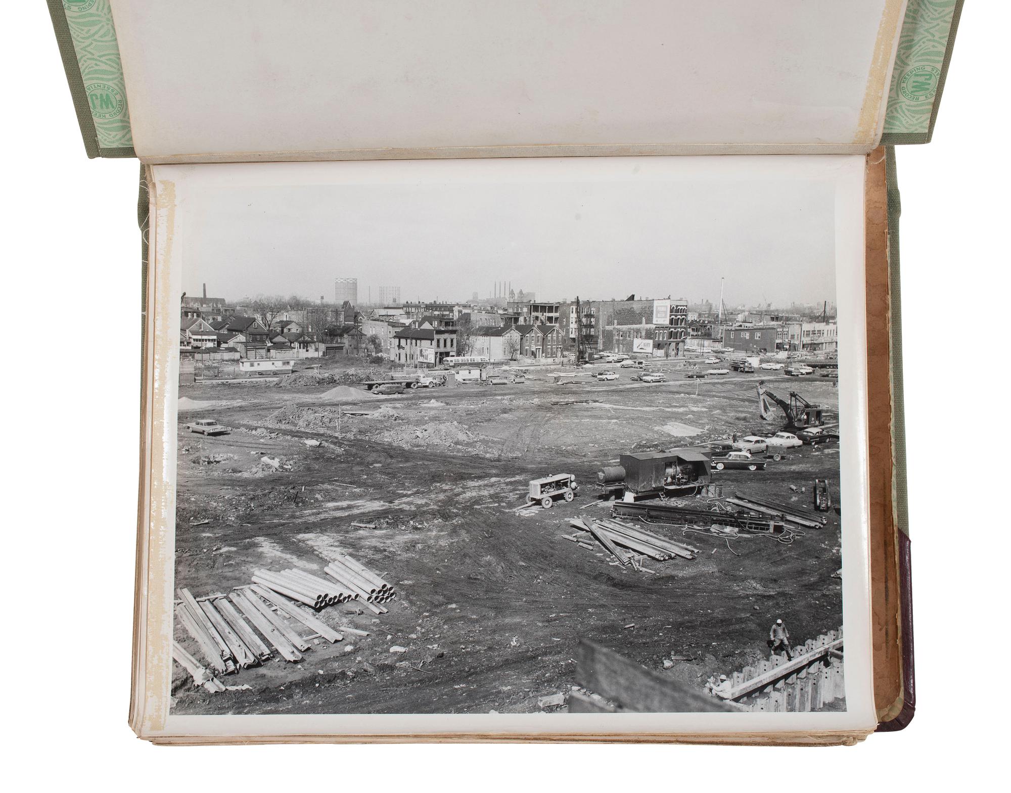 [SEGREGATION] -- [CHICAGO]. A group of over 300 images documenting the construction of the Dan Ryan Expressway and destruction of the Bronzeville neighborhood, ca 1961-1962.