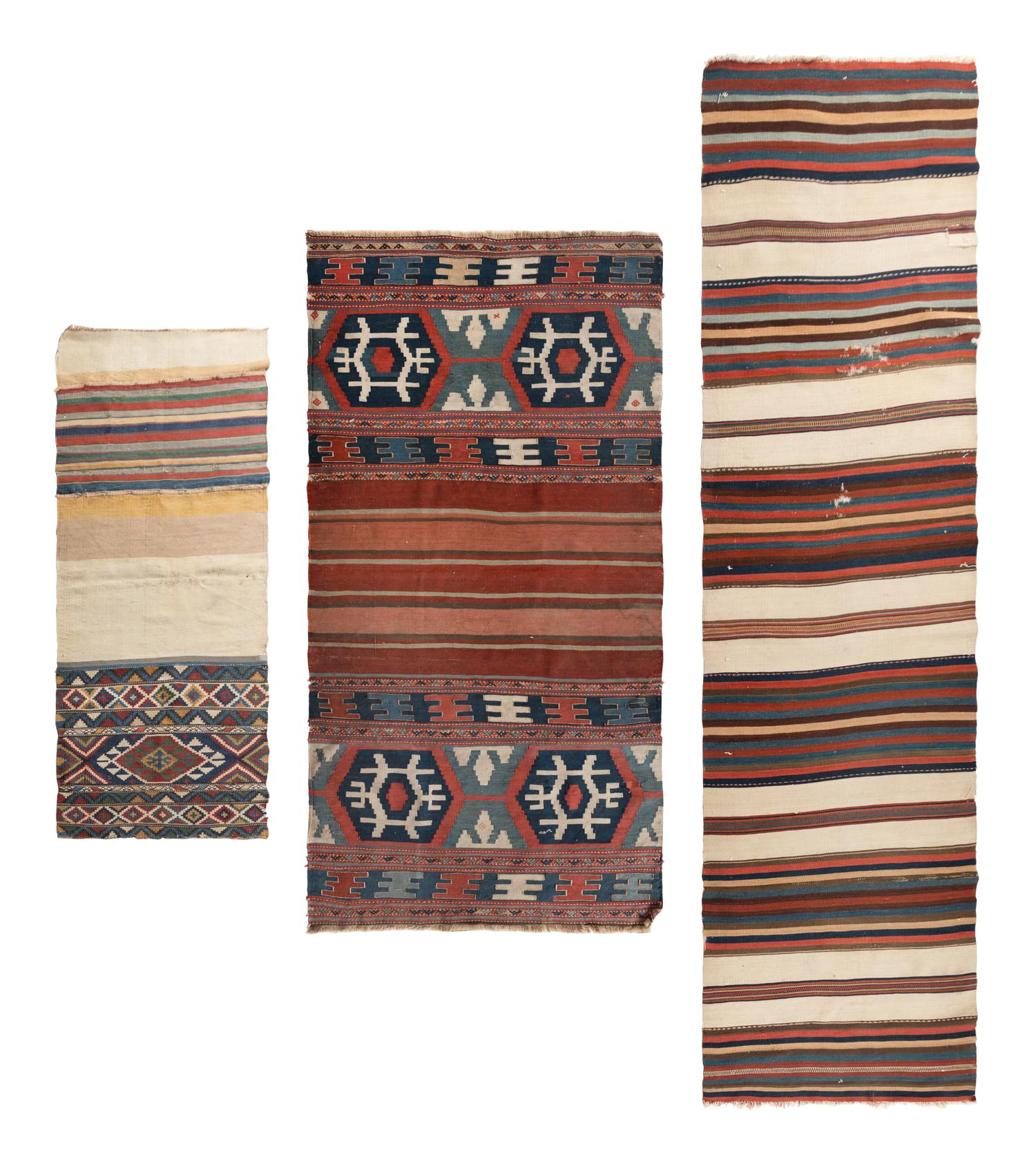 A Group of Three Kilims