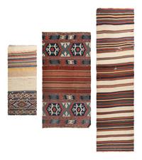 A Group of Three Kilims