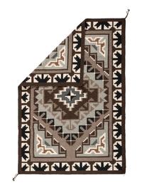 Navajo Two Grey Hills Weaving / Rug