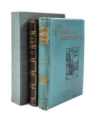 DOYLE, ARTHUR CONAN, SIR. The Adventures of Sherlock Holmes. London, 1892. [with] The Memoirs. London, 1894 (2 vols.)