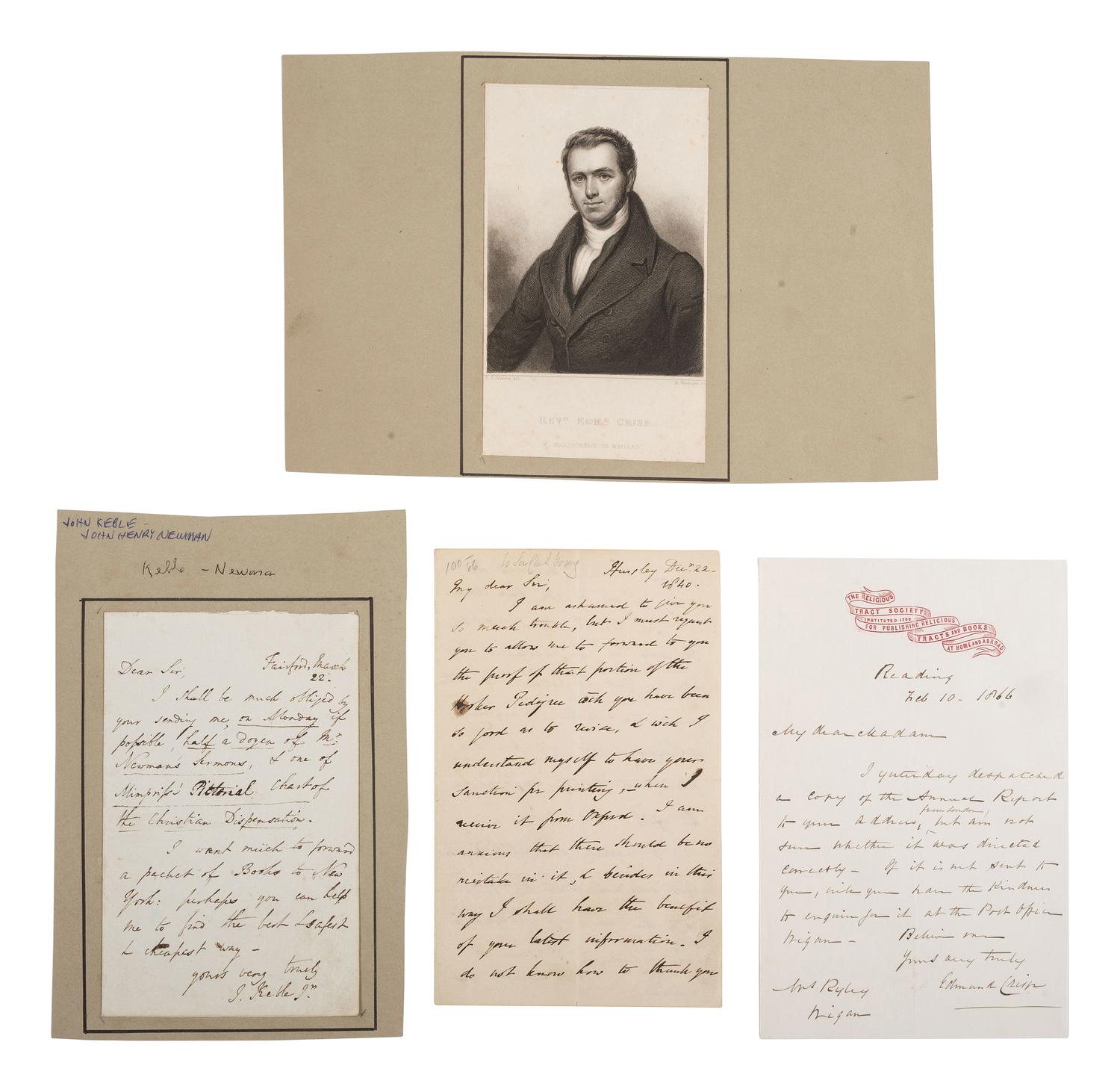 [AUTOGRAPHS]. Signatures of British notables, including REYNOLDS, HARDY, ELIOT, and DOYLE.