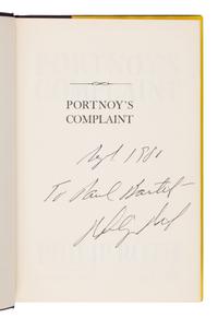 Roth, Philip (1933-2018). Portnoy's Complaint . New York: Random House, 1969.