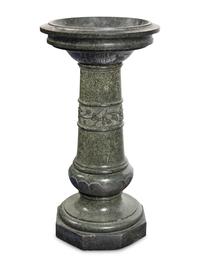 A Continental Marble Holy Water Font