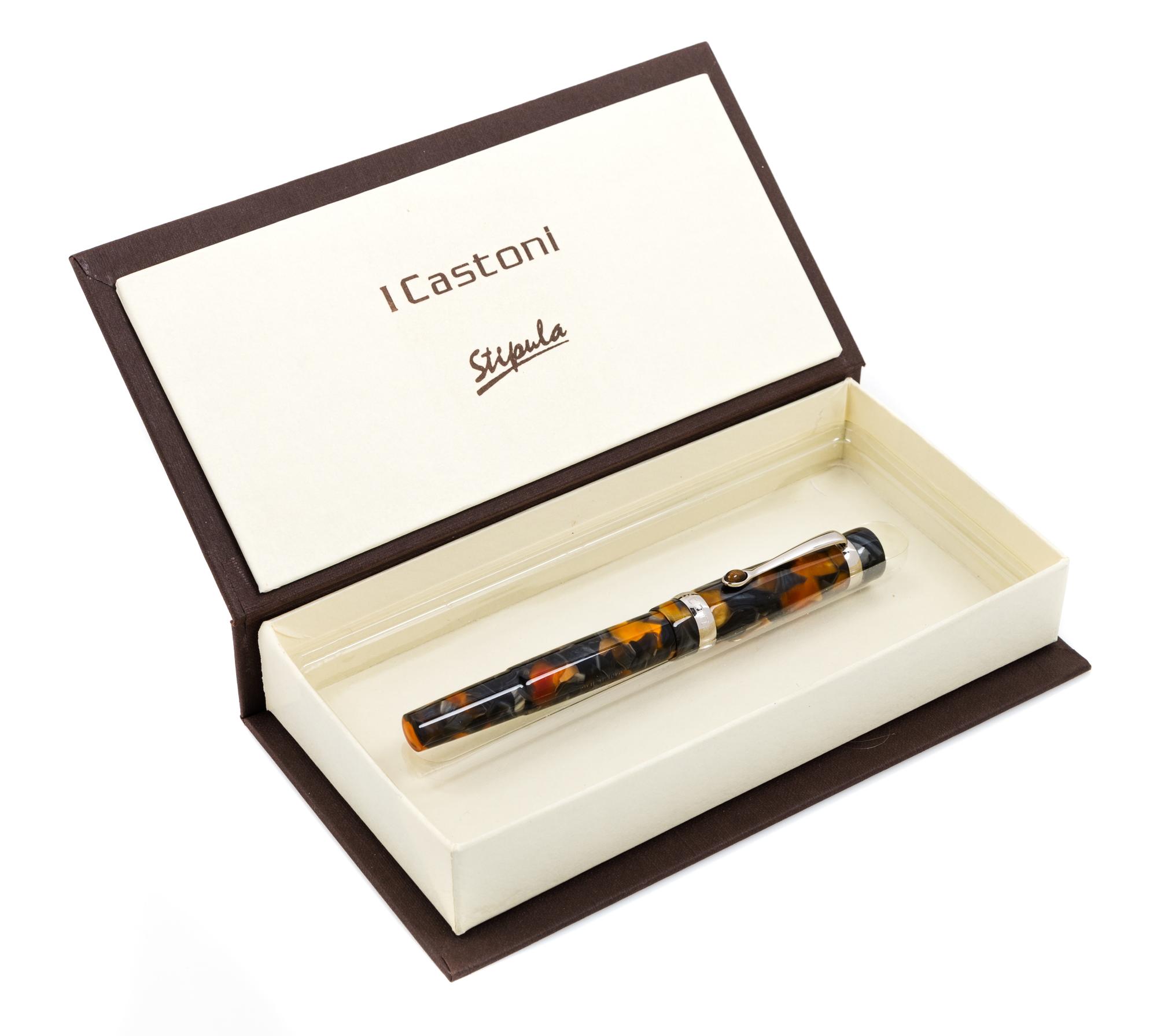 A Stipula I Castoni: Occhio di Tigre Limited Edition Fountain Pen