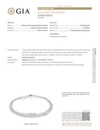 TRIPLE STRAND NATURAL PEARL NECKLACE