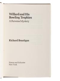 BRAUTIGAN, Richard (1935-1984). A group of 6 works by Brautigan, ALL FIRST EDITIONS, comprising: