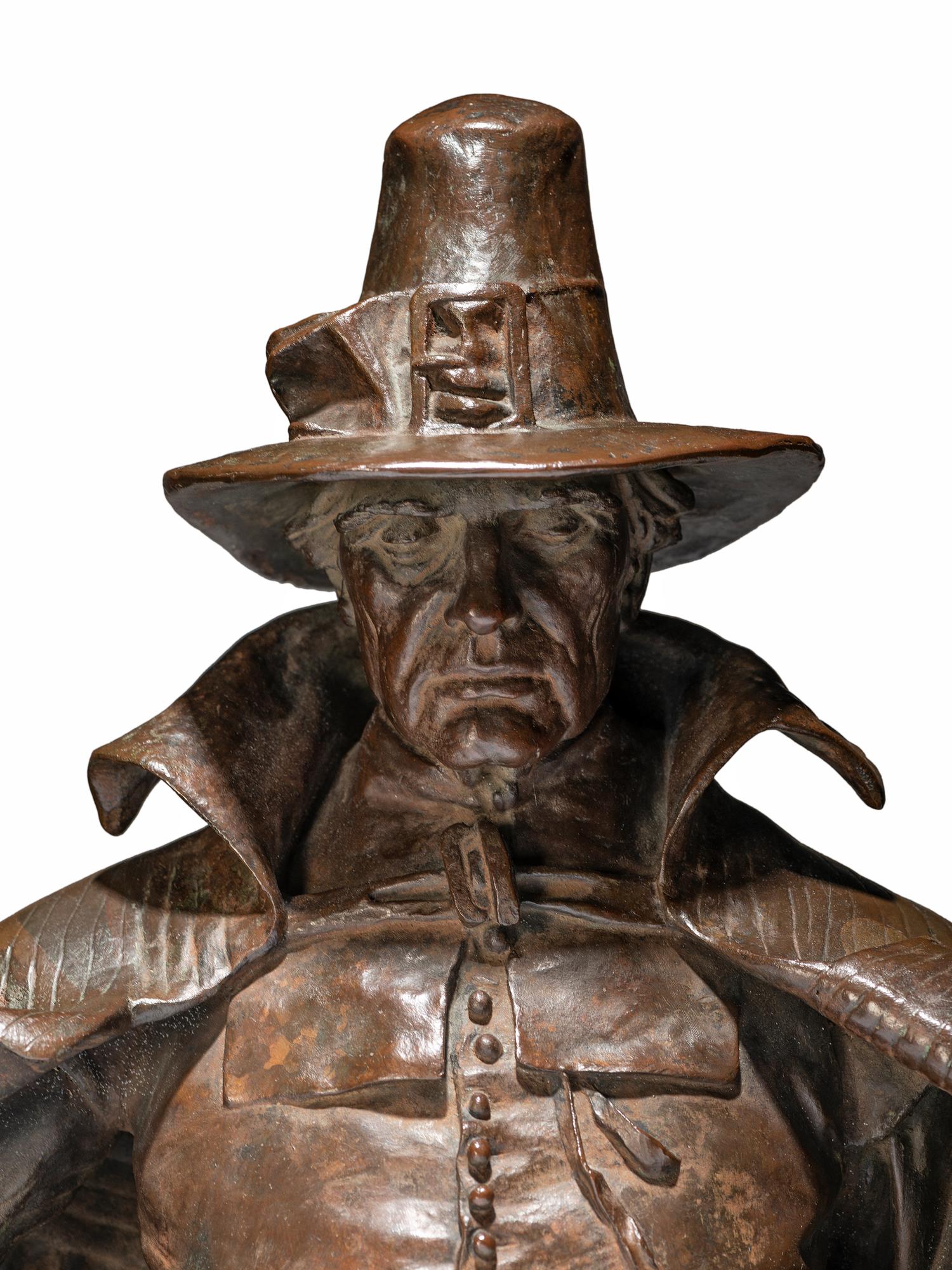The Puritan , conceived 1886, cast after 1900