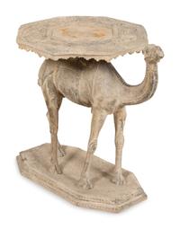 Two Syrian Camel Side Tables