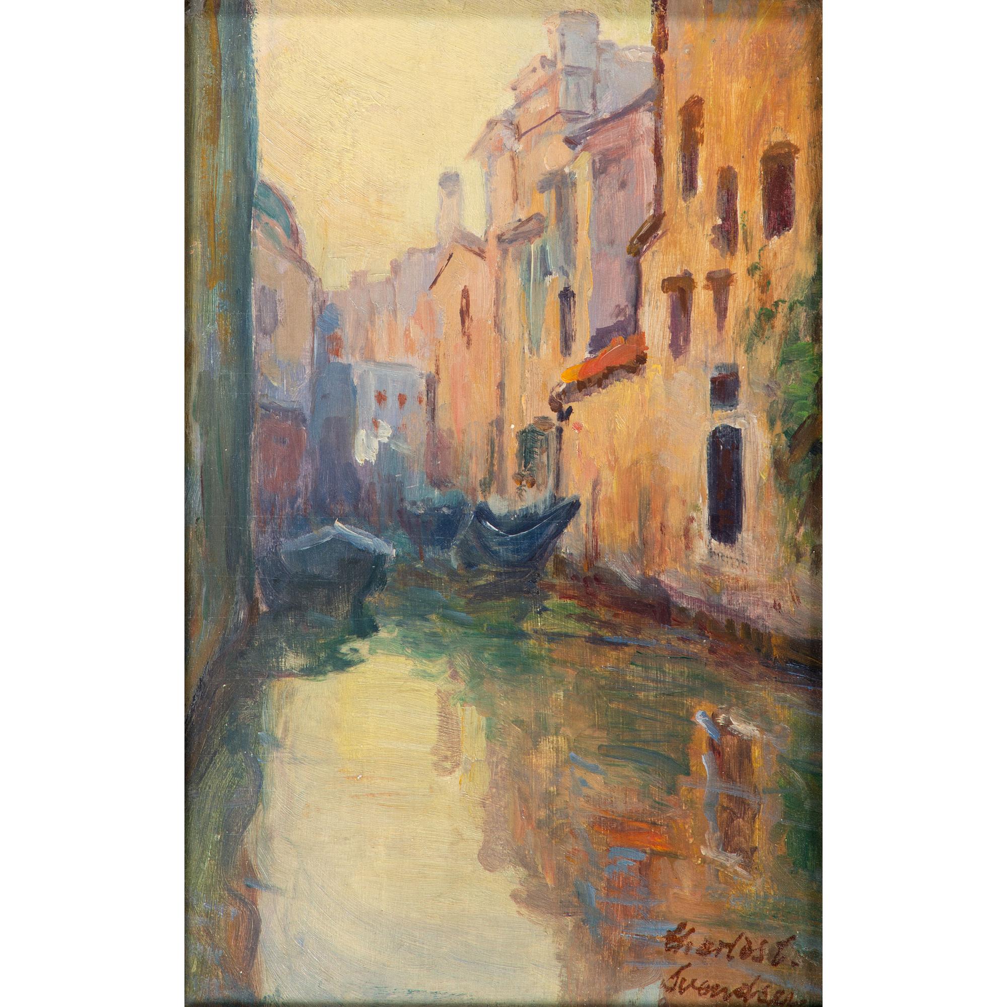 Untitled (A Venetian Canal Scene)
