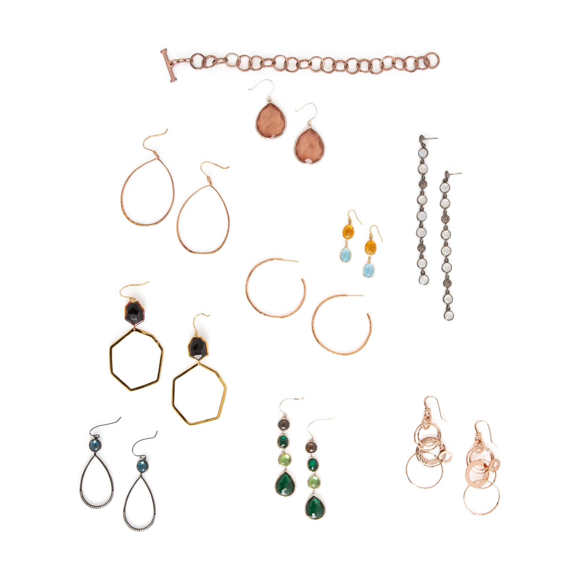 Ippolita, Collection of Jewelry, with Two Unsigned Pairs of Earrings