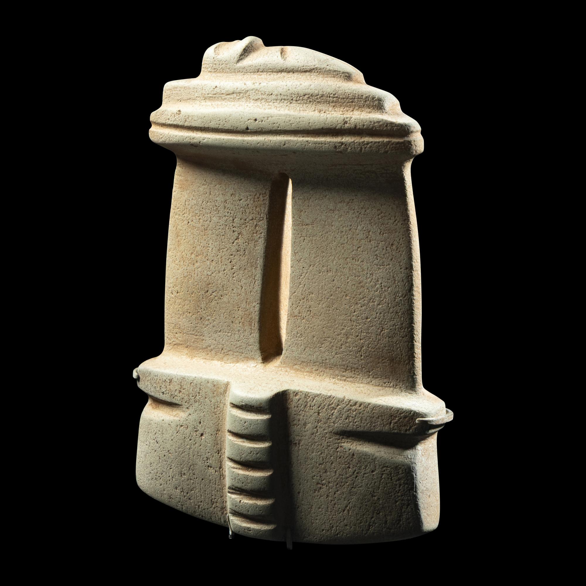 A Mezcala Stone Temple Model
