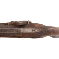 A Pair of Silver Mounted French Percussion Pistols