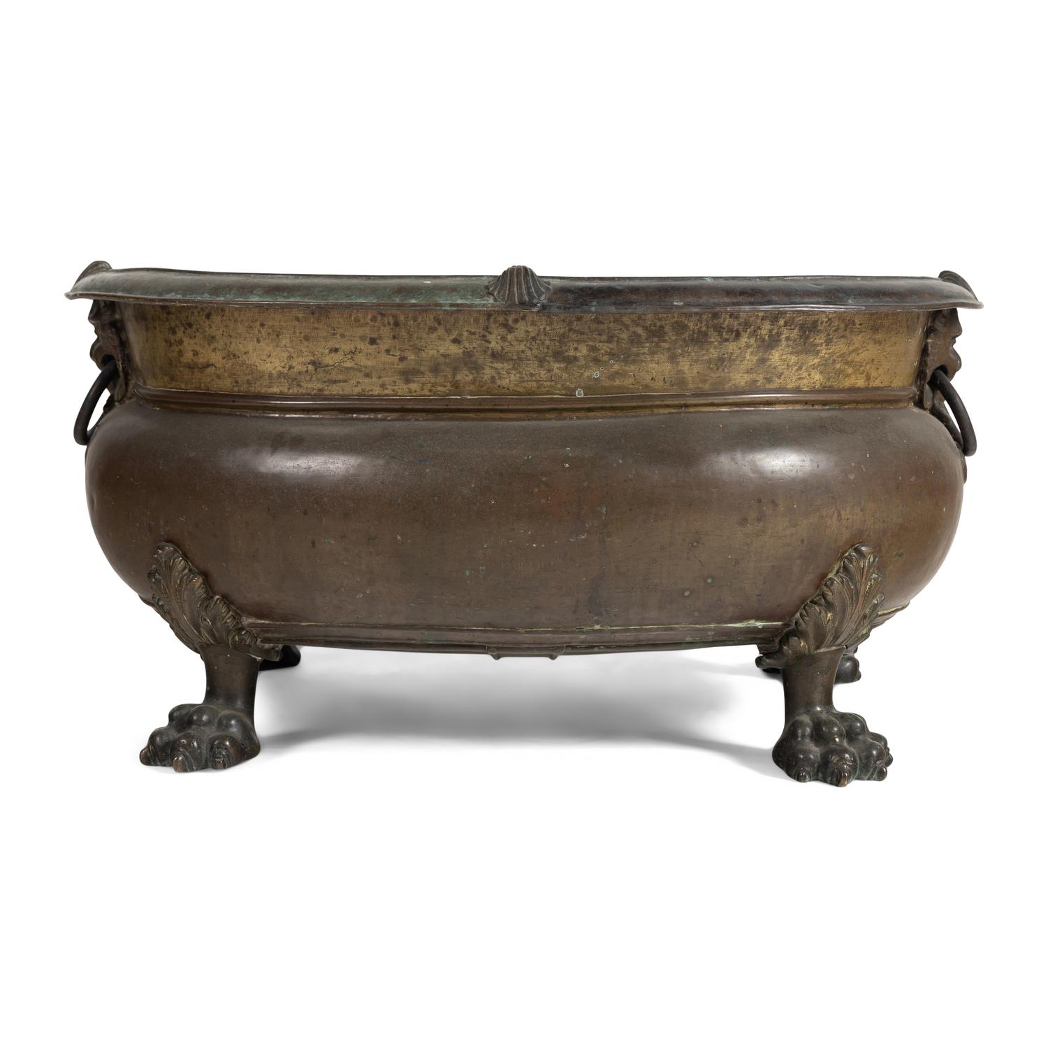 An Italian Bronze Cistern