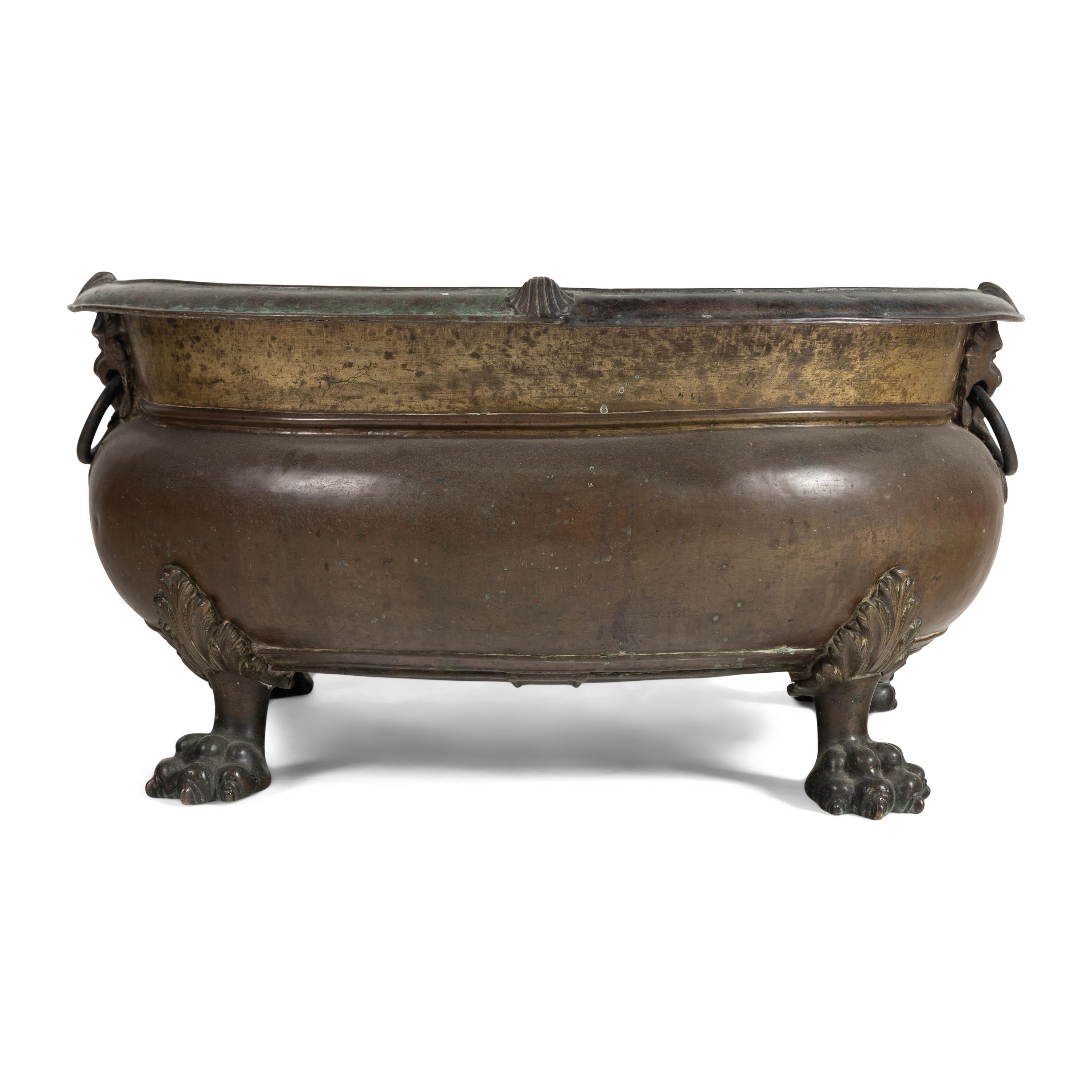 An Italian Bronze Cistern