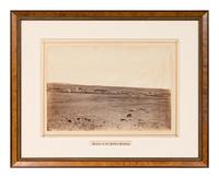 GARDNER, Alexander (1821-1882). Imperial albumen Photograph. Scenes in the Indian Country [Fort Laramie].