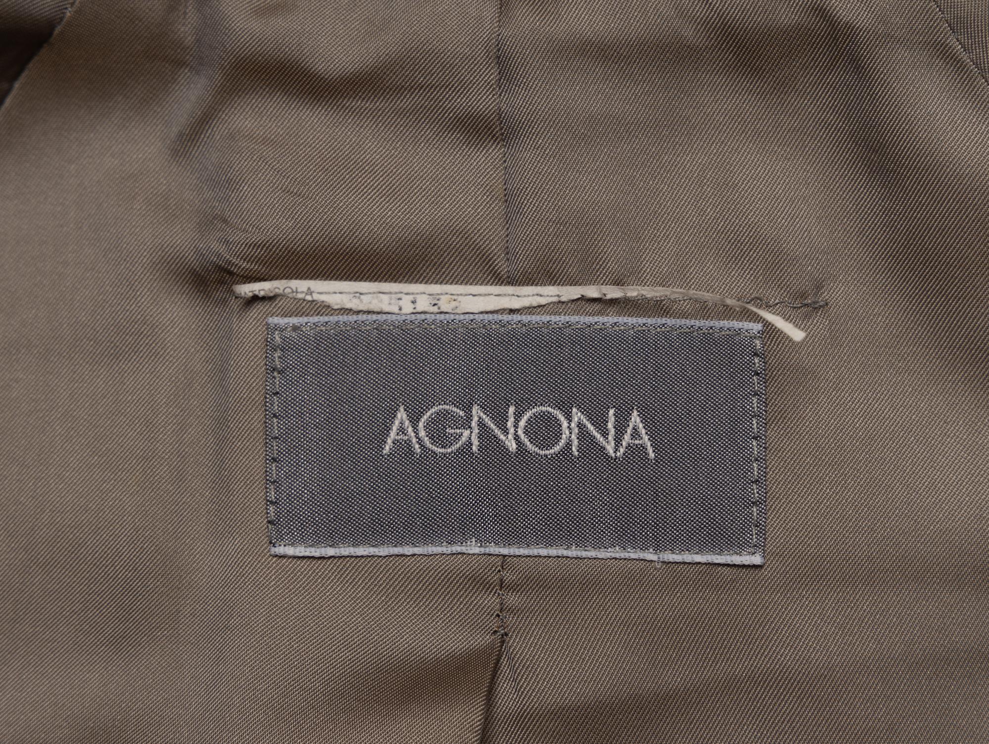Agnona, Taupe Cashmere Coat