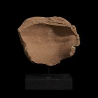 BALKAN NEOLITHIC MASK OF A MOURNER 5th-4th Millennium BC