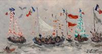 Bateaux en fête (Trouville)