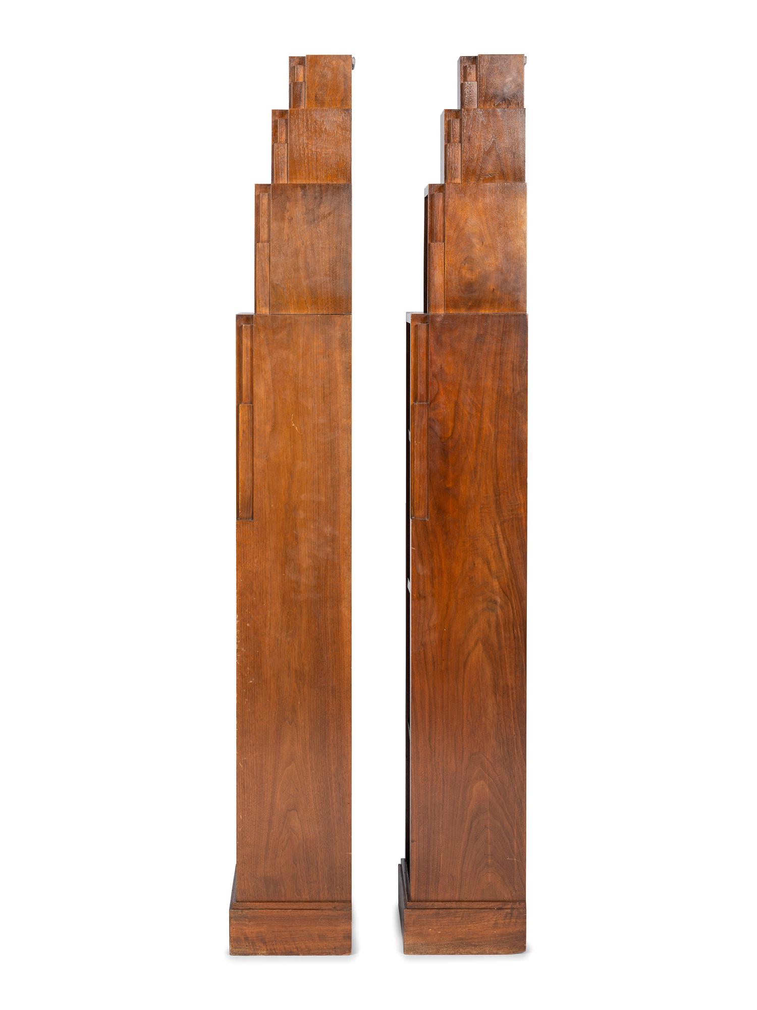 A Pair of Skyscraper Bookcases