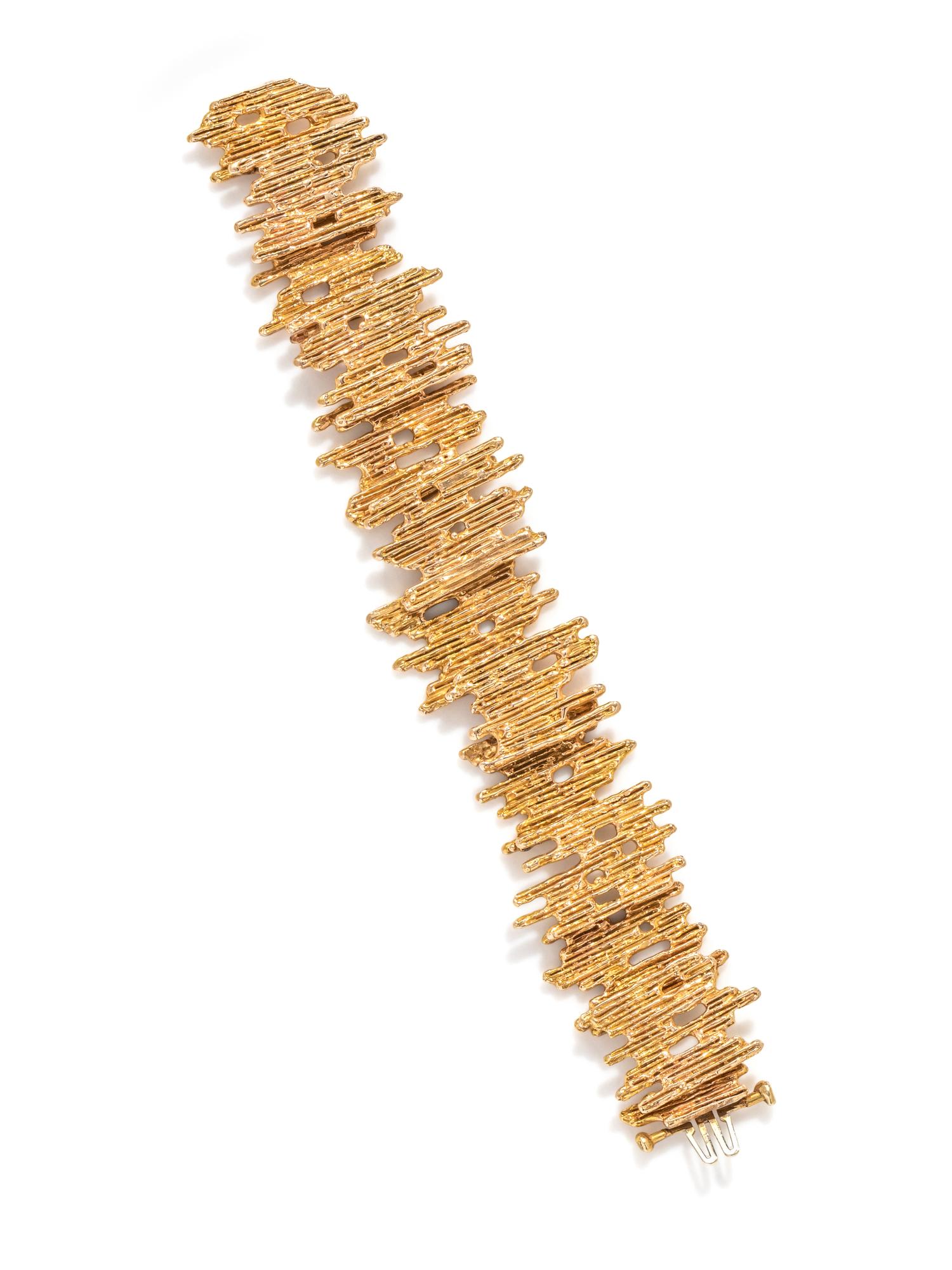 YELLOW GOLD BRACELET