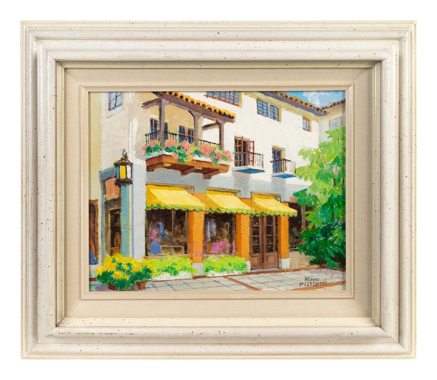 Palm Beach Scenes (Three Paintings)