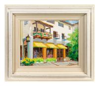 Palm Beach Scenes (Three Paintings)