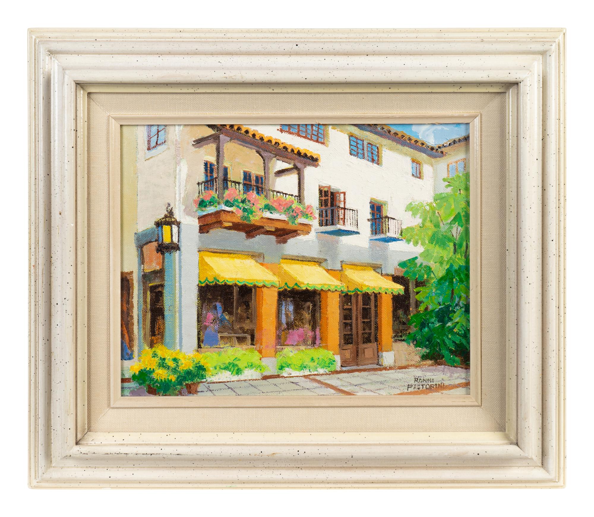 Palm Beach Scenes (Three Paintings)