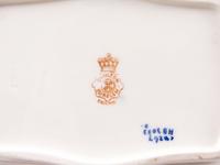 A Group of Doulton Burslem Cobalt Porcelain Tableware
