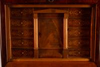 A Baltic Neoclassical Inlaid Mahogany Fall-Front Secretary — 19TH CENTURY
