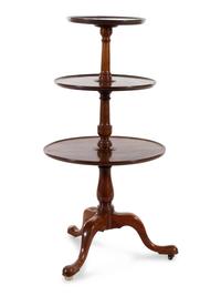 A George III Style Mahogany Dumbwaiter