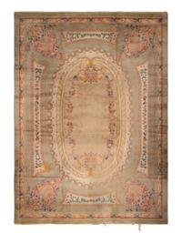 An Aubusson Style Wool Rug