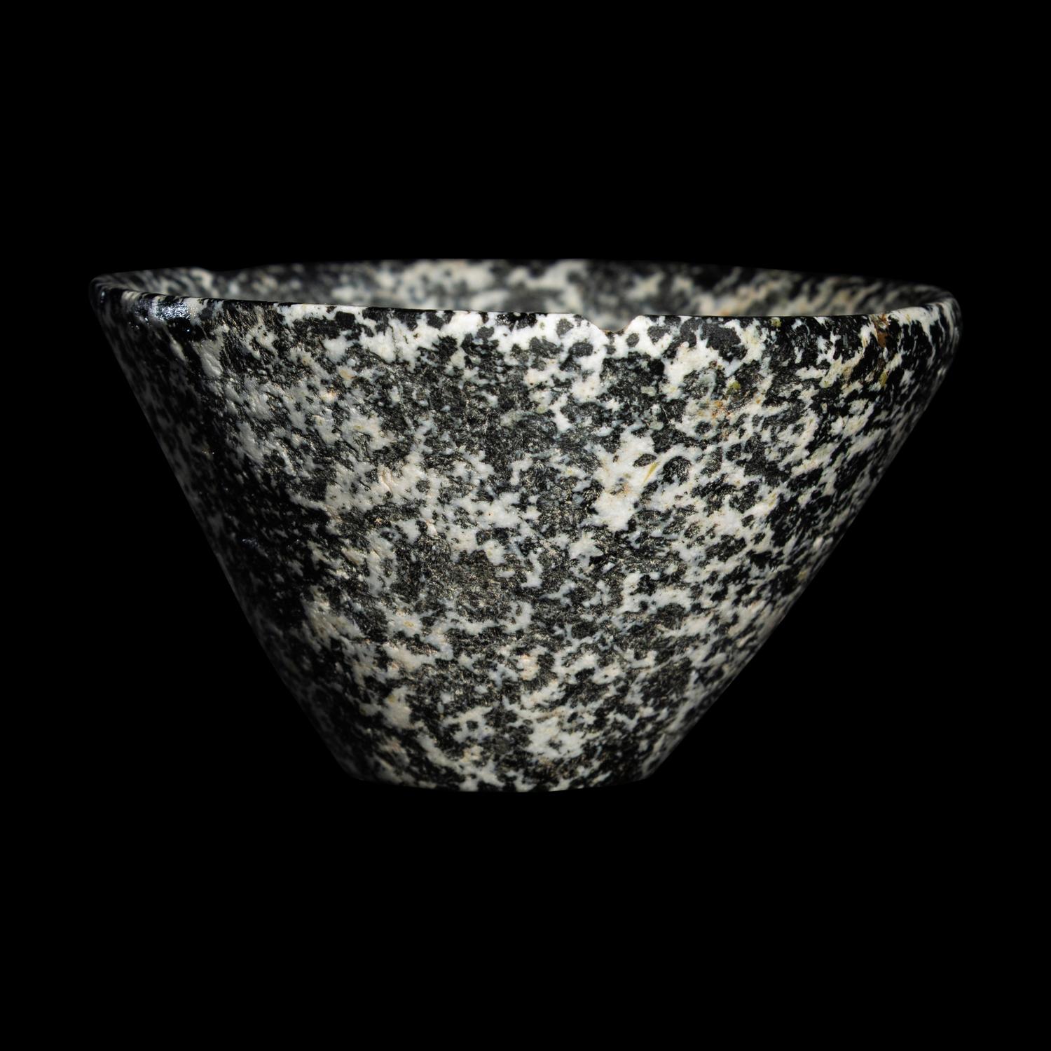 An Egyptian Diorite Bowl