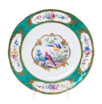 A Sevres Porcelain Plate Diameter 9 1/2 inches. — 18TH CENTURY